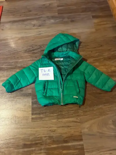 Chaqueta verde para bebé 6-12 meses - miniatura 1