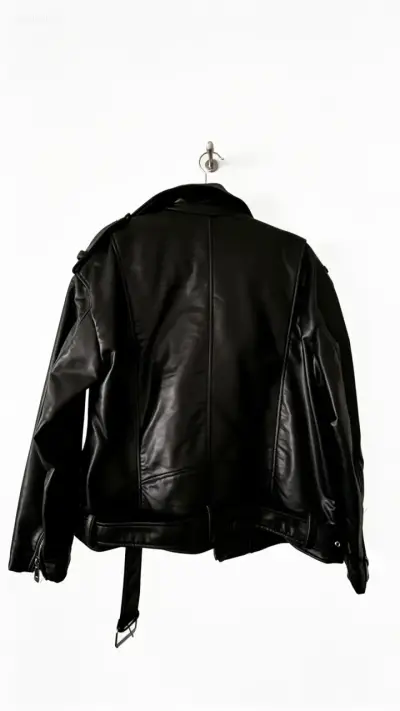 Chaqueta negra Zara oversize - miniatura 2