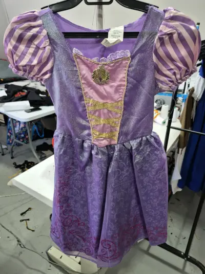 Disfraz de rapunzel talla 6/8 - miniatura 1