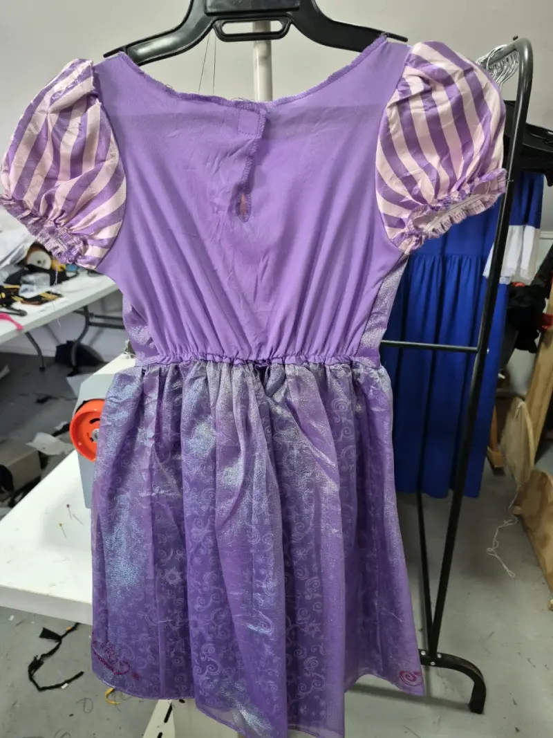 Disfraz de rapunzel talla 6/8 - 2