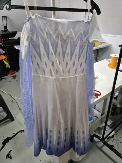 Vestido de princesa frozen talla 12/14 - miniatura 1