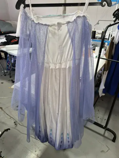 Vestido de princesa frozen talla 12/14 - miniatura 2