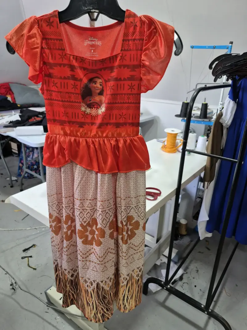 Disfraz infantil de Moana Disney talla 8/10 - 1