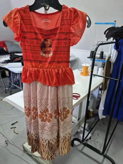 Disfraz infantil de Moana Disney talla 8/10 - miniatura 1