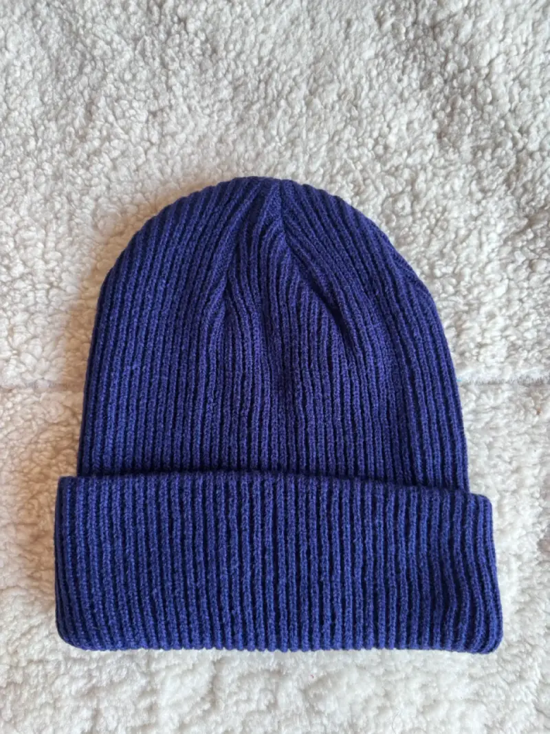 Gorro de lana Moncler azul marino - 3