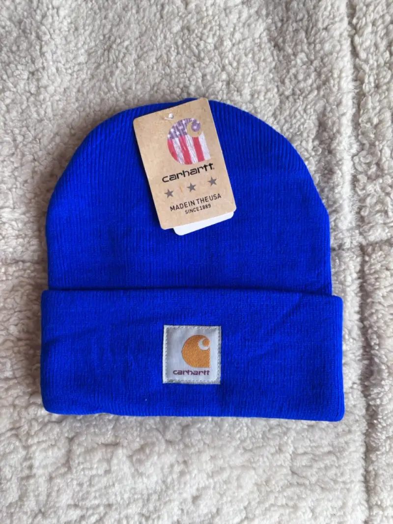 Gorro azul Carhartt de lana - 1