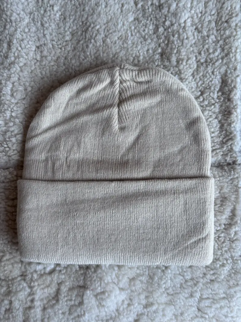 Gorro Carhartt beige de lana - 3