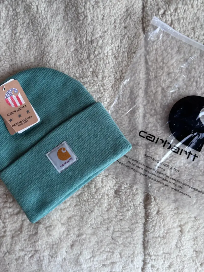 Gorro Carhartt verde menta unisex - 1