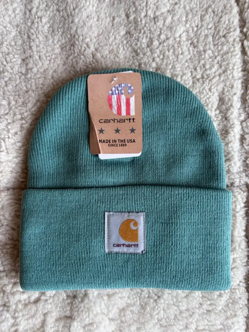 Gorro Carhartt verde menta unisex - 2