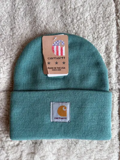 Gorro Carhartt verde menta unisex - miniatura 2