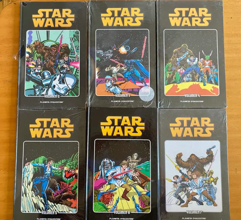 Colección 6 de cómics Star Wars Volúmenes 2 al 7 - 1