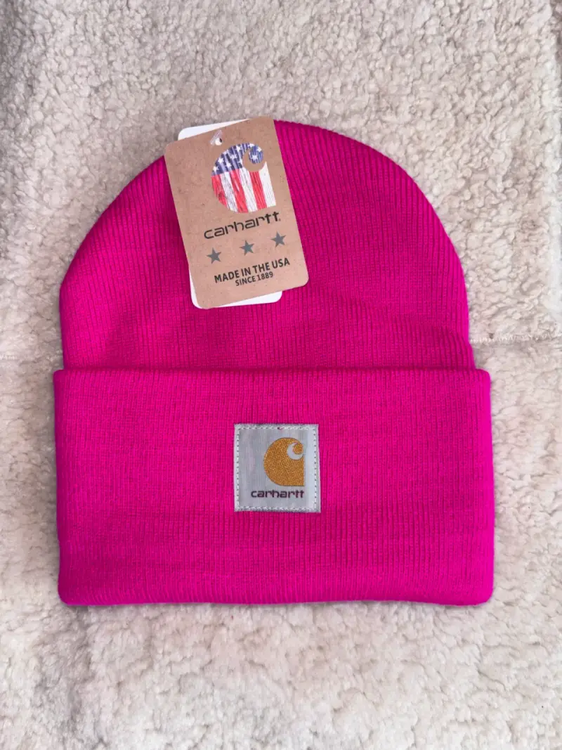 Gorro Carhartt rosa vibrante unisex - 2