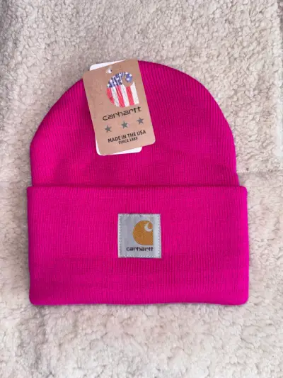 Gorro Carhartt rosa vibrante unisex - miniatura 2