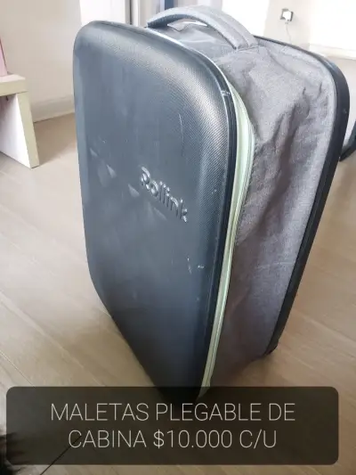 Maleta plegable de cabina Rollink gris - miniatura 1