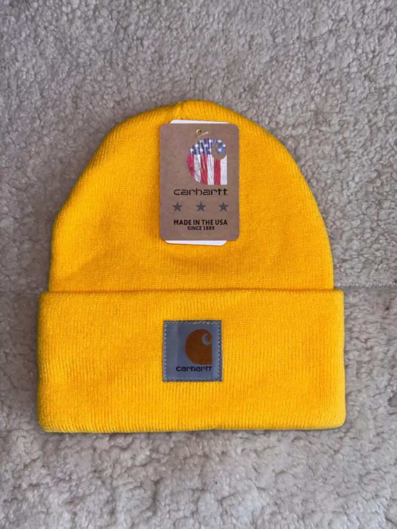 Gorro Carhartt amarillo unisex - 1
