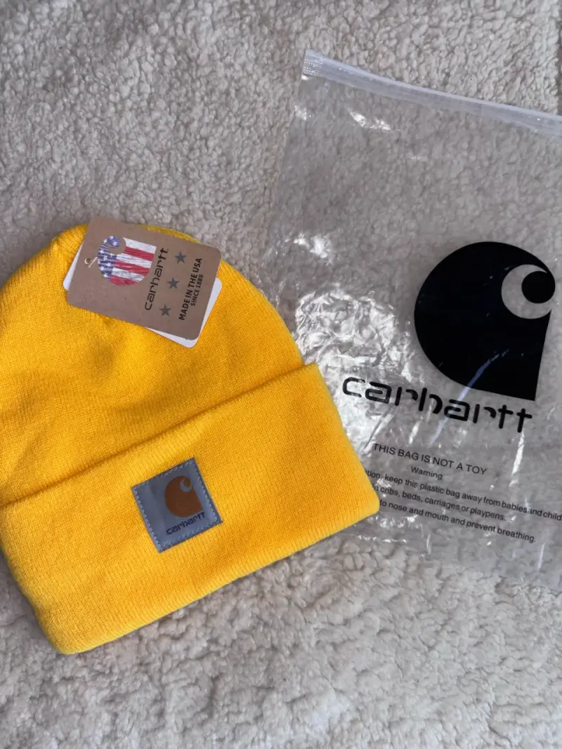 Gorro Carhartt amarillo unisex - 2