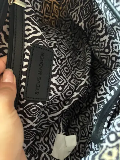 Bolso Steve Madden bicolor elegante - miniatura 6