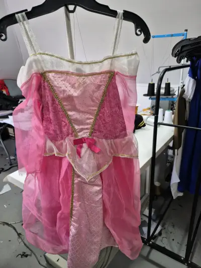 Disfraz de princesa rosa para niña talla 6/8 - miniatura 1