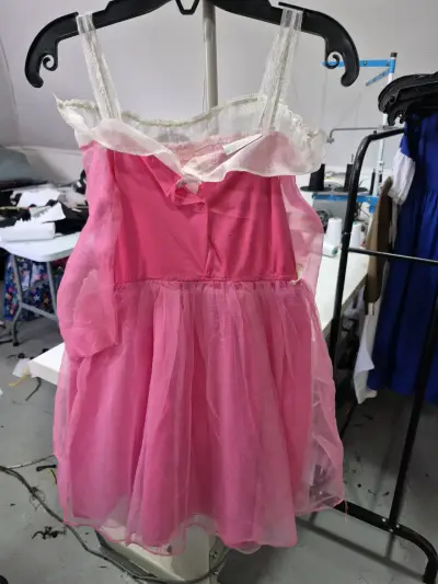 Disfraz de princesa rosa para niña talla 6/8 - miniatura 2