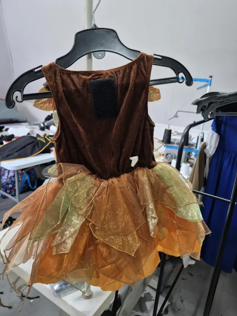 Disfraz de otoño para niña con hojas talla 4 - 2