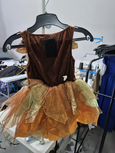 Disfraz de otoño para niña con hojas talla 4 - miniatura 2
