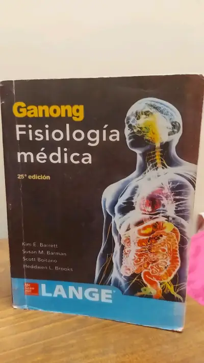 Libro Ganong Fisiología Médica 25ª edición - miniatura 1