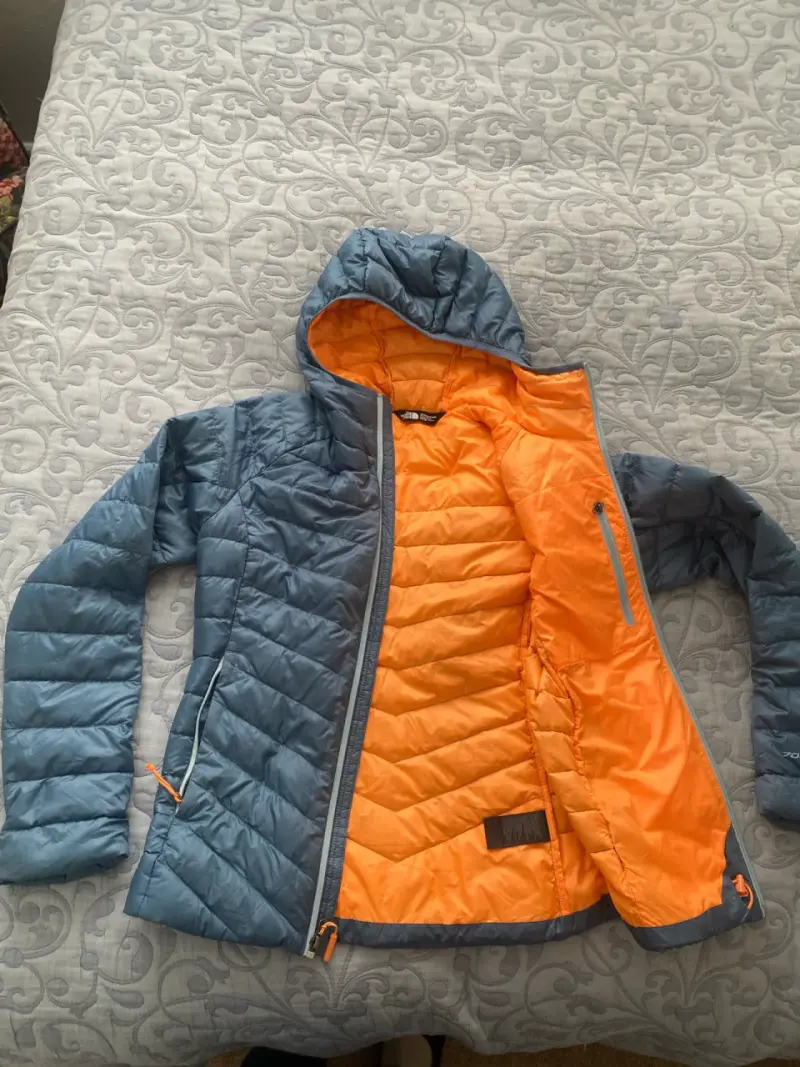 Chaqueta mujer The North Face azul y naranja XS - 1
