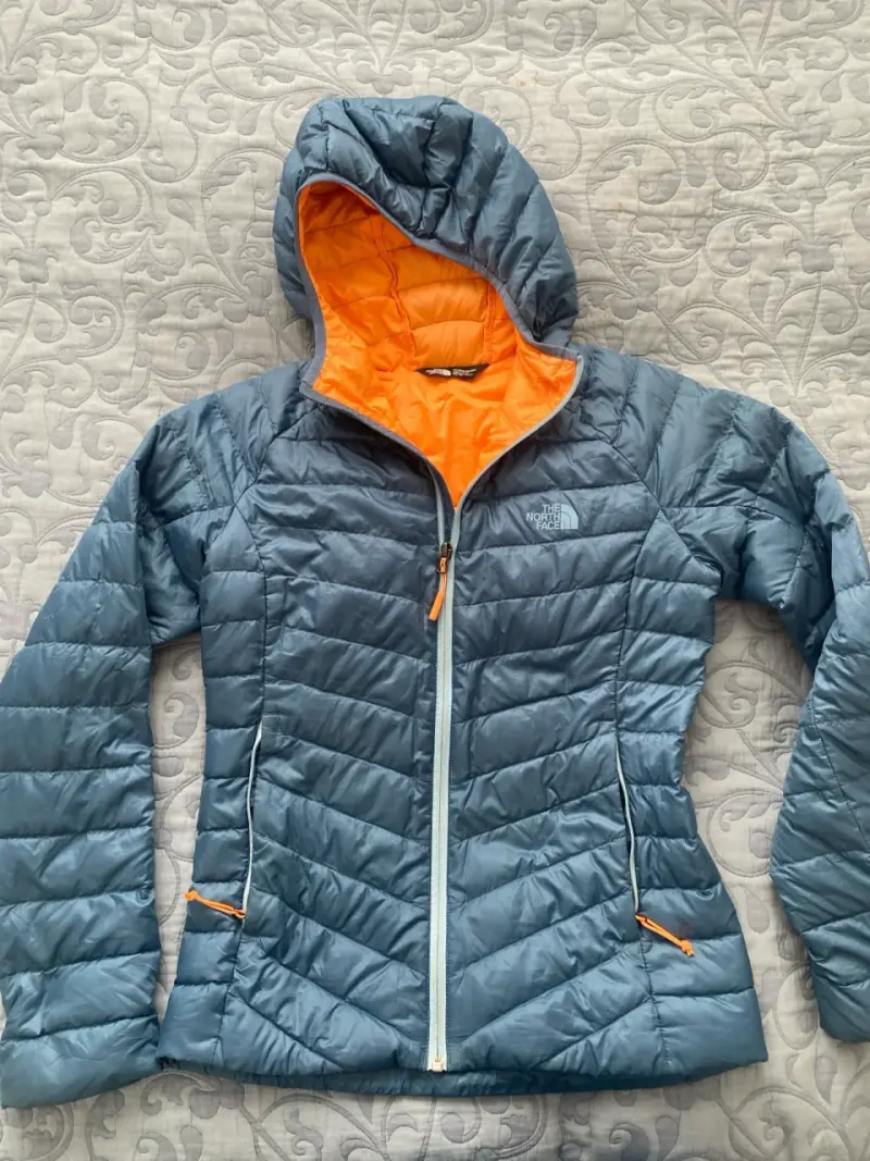 Chaqueta mujer The North Face azul y naranja XS - 2