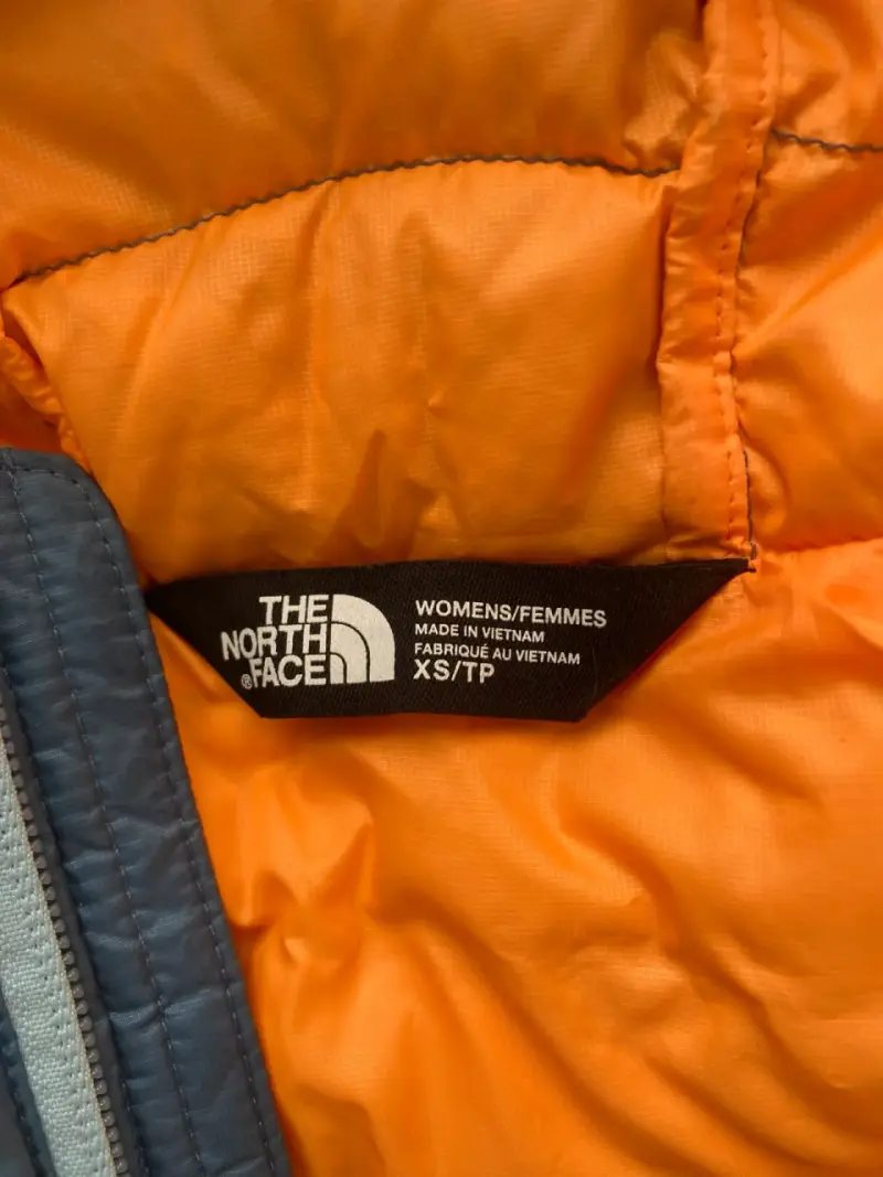 Chaqueta mujer The North Face azul y naranja XS - 4