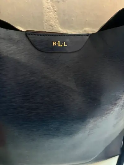 Bolso azul Ralph Lauren de cuero elegante - miniatura 2