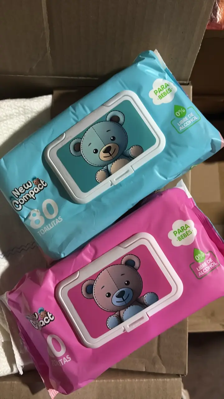Toallitas húmedas para bebés New Compact