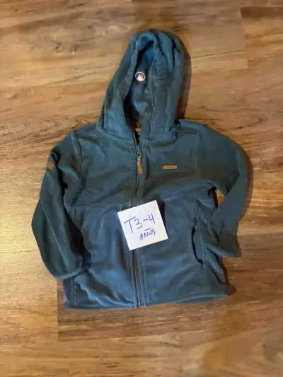 Chaqueta polar azul para niño 3-4 años Lippi - miniatura 1