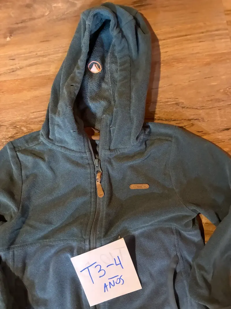 Chaqueta polar azul para niño 3-4 años Lippi - 2