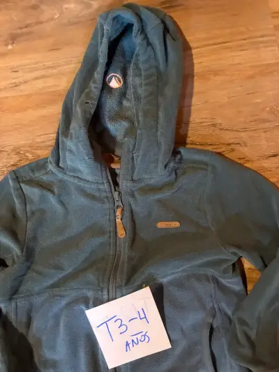 Chaqueta polar azul para niño 3-4 años Lippi - miniatura 2