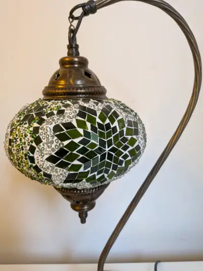 Lámparas de mesa estilo mosaico turco - miniatura 4