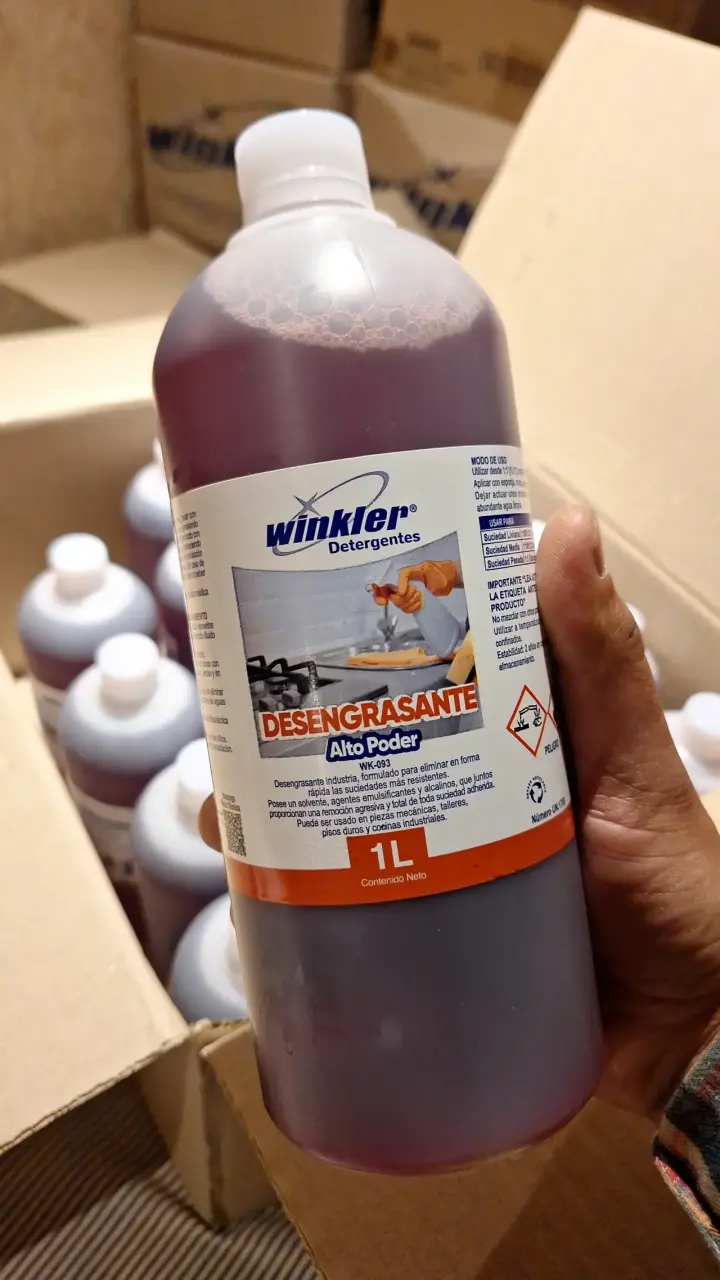 Desengrasante Winkler Detergentes 1L Alto Poder