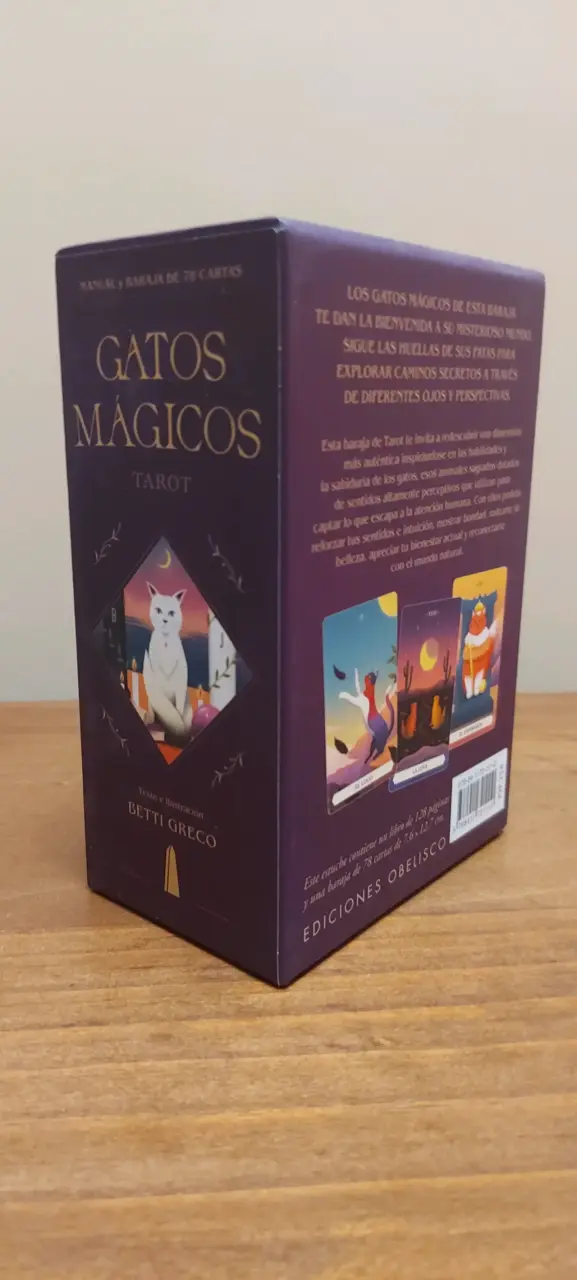 Tarot Gatos Mágicos con manual incluido - 2