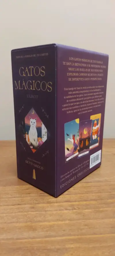 Tarot Gatos Mágicos con manual incluido - miniatura 2