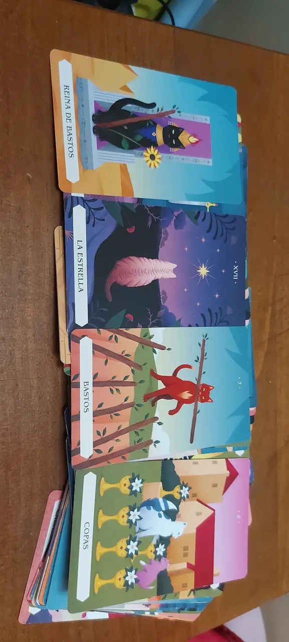 Tarot Gatos Mágicos con manual incluido - 5