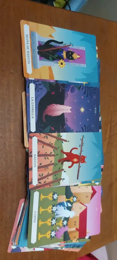 Tarot Gatos Mágicos con manual incluido - miniatura 5