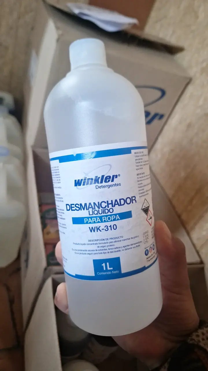 Desmanchador líquido Winkler para ropa 1L