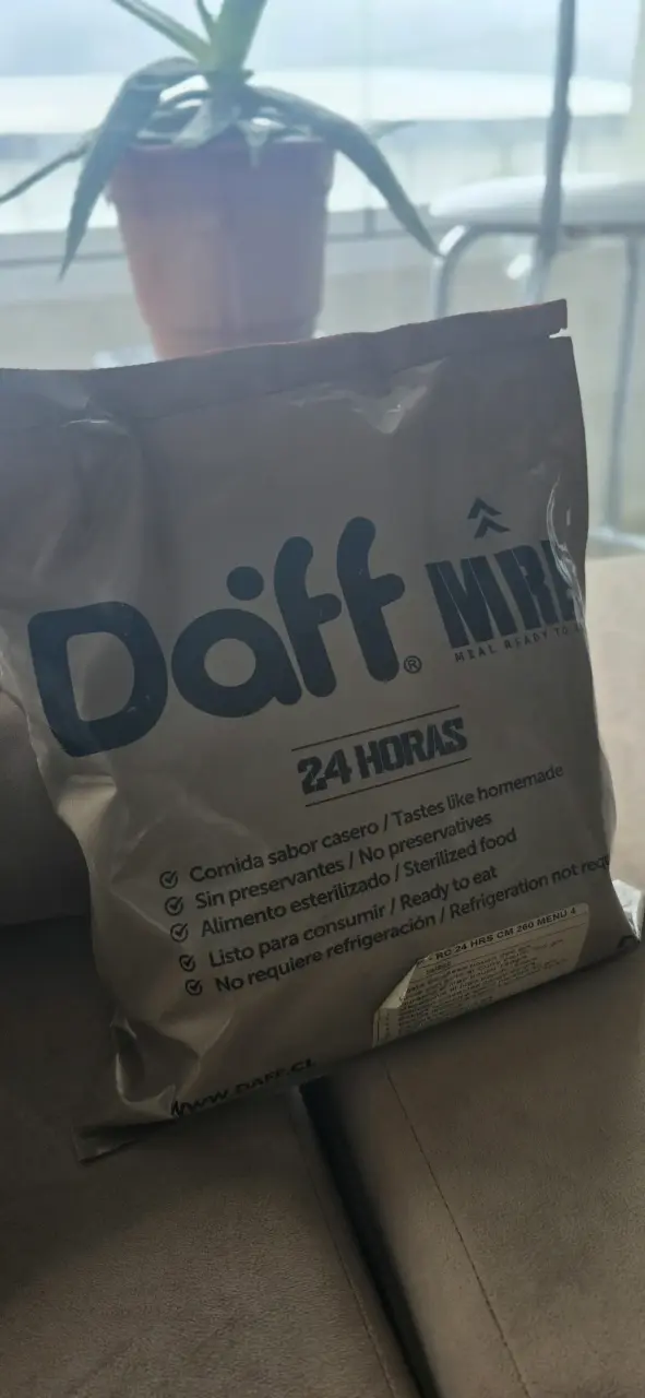 Comida lista para consumir Daff MRE 24 horas - 1