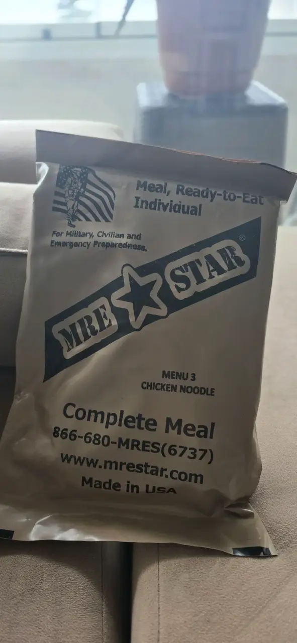 Ración MRE Star lista para comer 12 horas