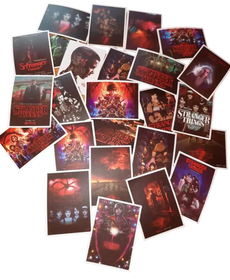 Set de 25 stickers Stranger Things - 1
