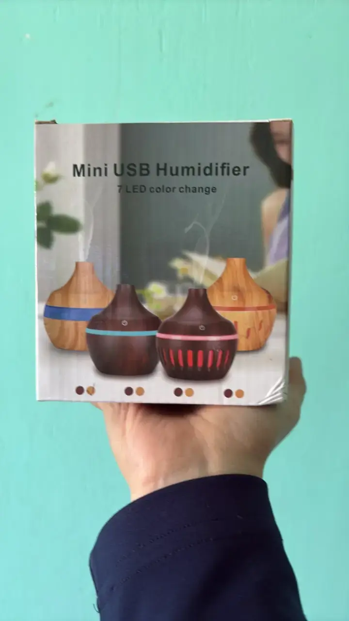 Humidificador USB Mini con 7 LED - 1