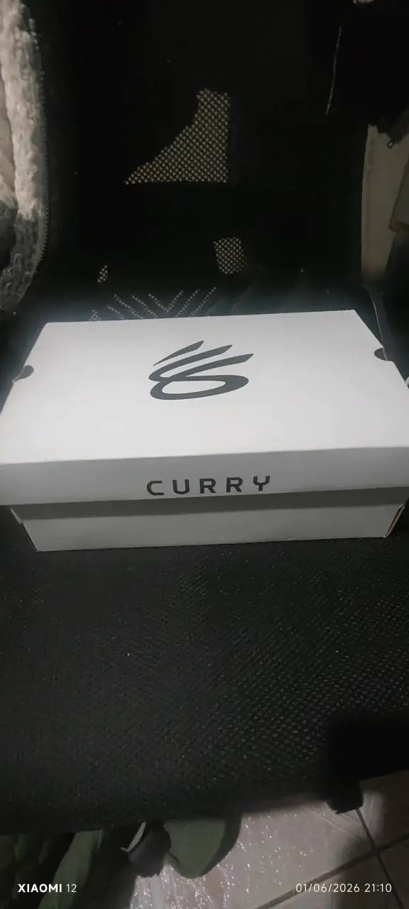 Zapatillas deportivas Curry azul y amarillo - 4