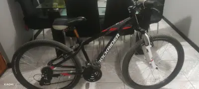 Bicicleta Rockrider 100 MTB negra - miniatura 1
