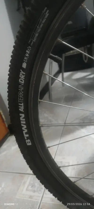 Bicicleta Rockrider 100 MTB negra - miniatura 6