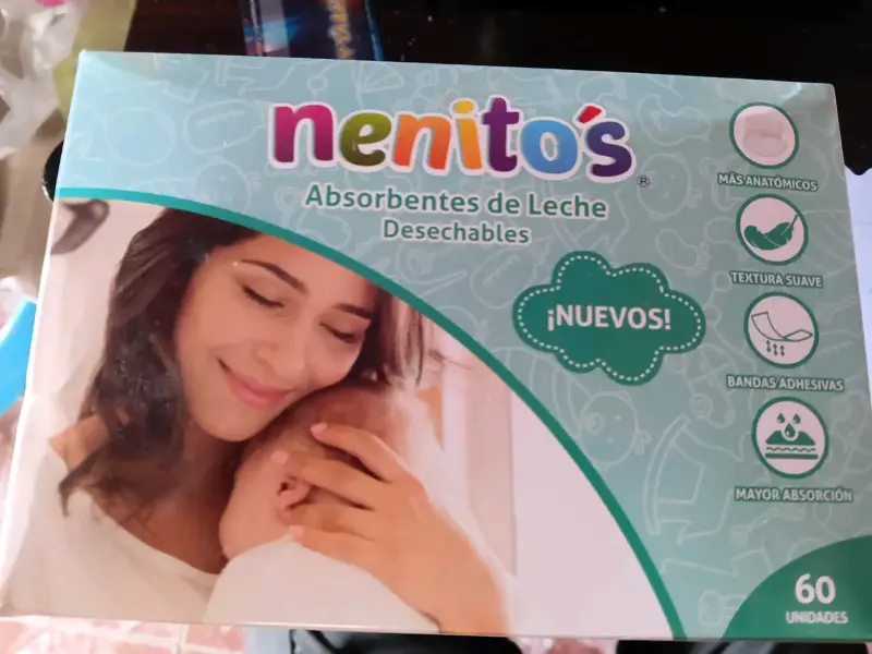 Absorbentes de leche desechables Nenito's 60 unidades