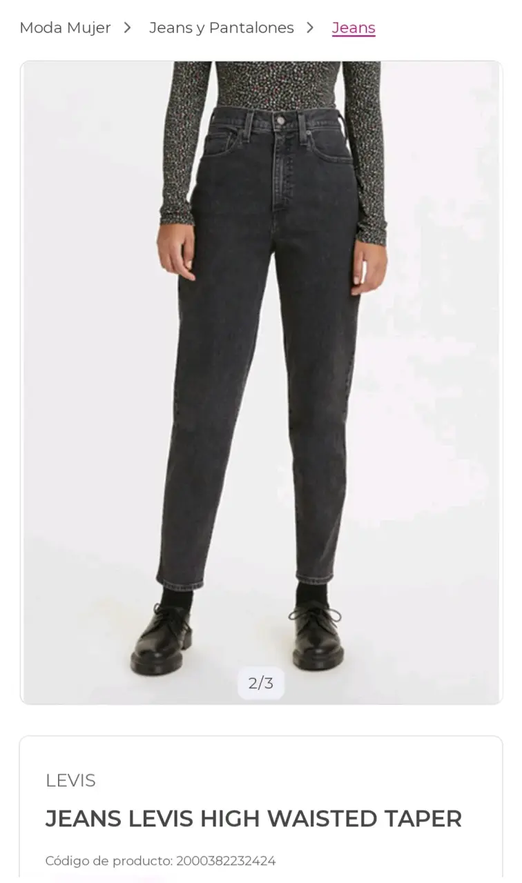 Jeans Levi's Mujer 38 - 4